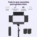 Panel led  U-680 profesional para creadores (incluye baterias)