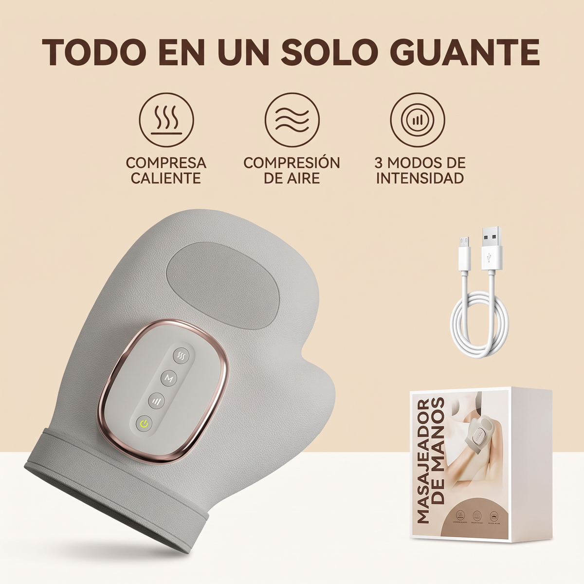 Guante Masajeador Para Artritis
